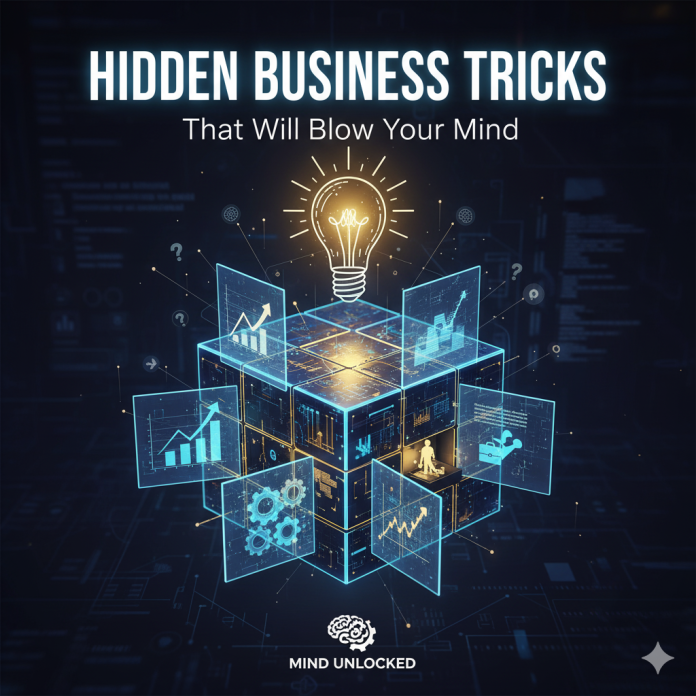 Hidden Business Tricks That Will Blow Your Mind.