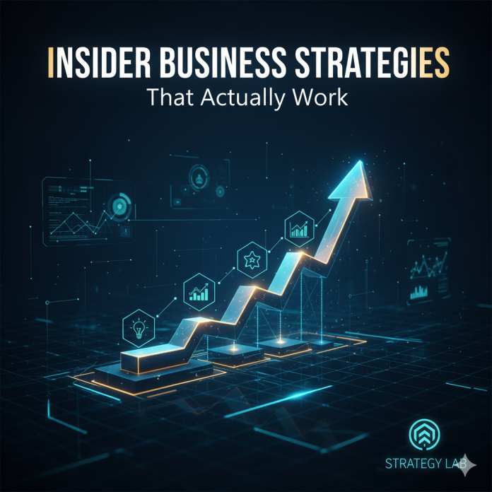 Insider Business Strategies That Actually Work.