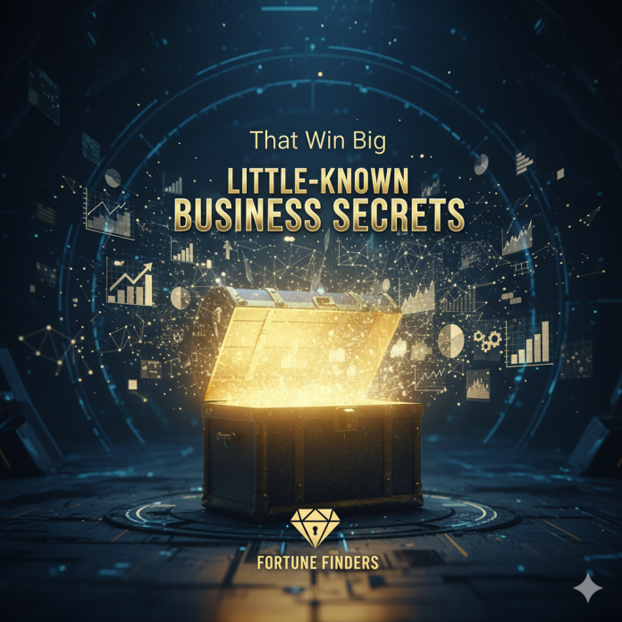 Little-Known Business Secrets That Win Big.