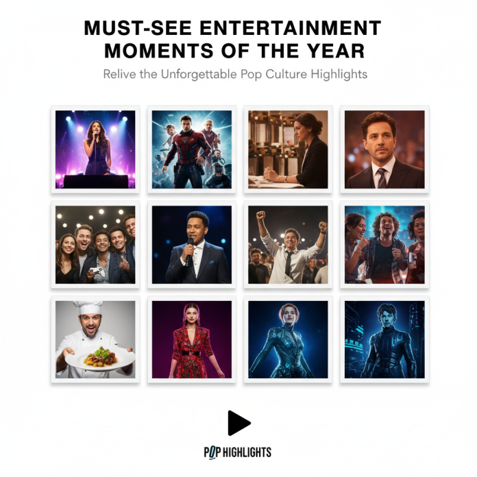 Must-See Entertainment Moments of the Year.