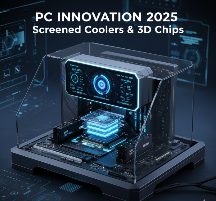 PC Innovation 2025 Screened Coolers & 3D Chips. (2)