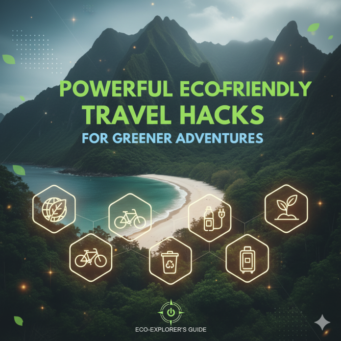 Powerful Eco-Friendly Travel Hacks for Greener Adventures,